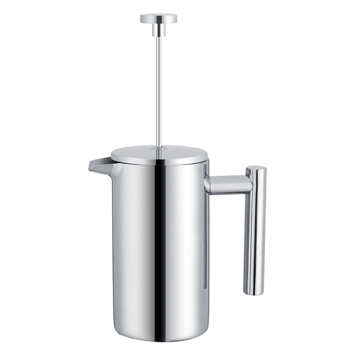 Cafetera de Acero Inoxidable de Doble Pared Prensa Francesa con Filtro (350 ml) I11600