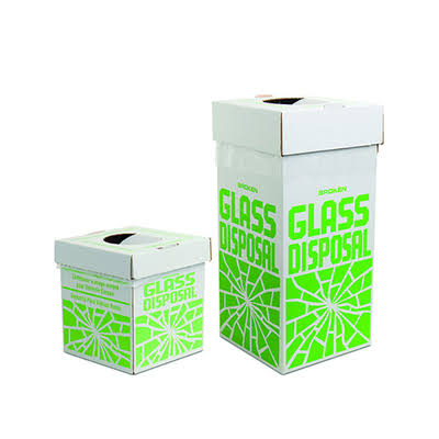Glass Disposal Carton (Pack of 6) V516