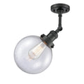 Matte Black LED Semi-Flush Mount Light M151586