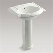 Bathroom Sink with Single Faucet Hole A2972