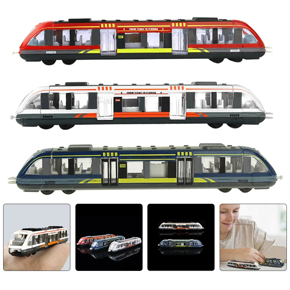 3pcs Simulation Electric Train Toy D934425