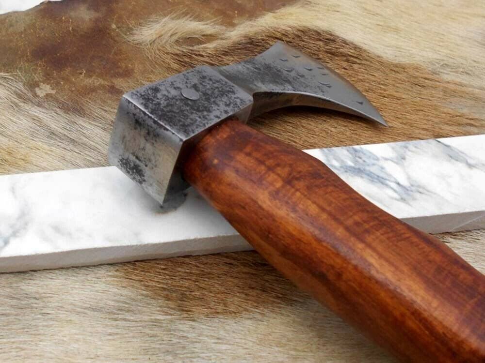 Long Hand Hammered Carbon Steel Axe G873