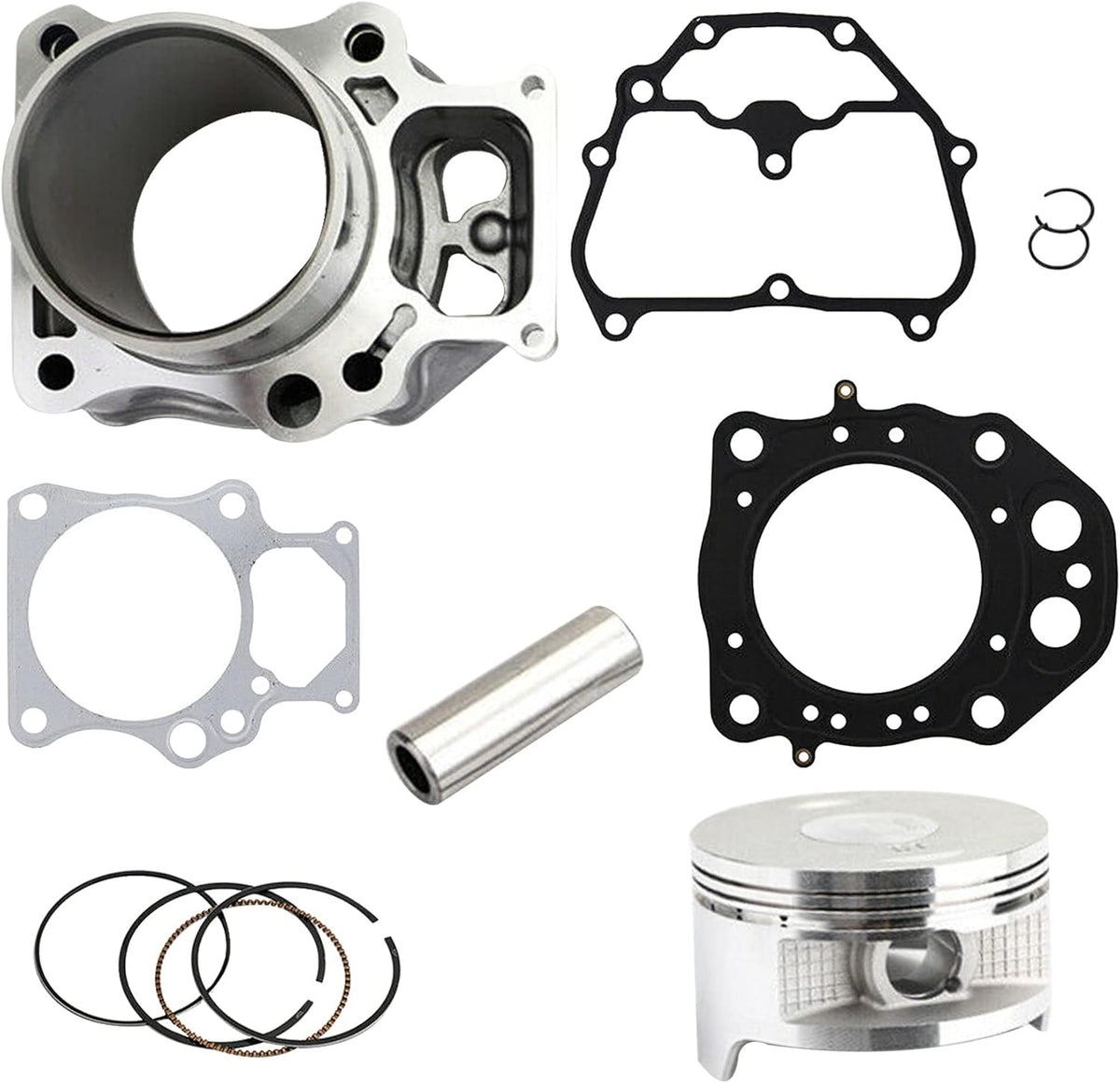 Cylinder Piston Gasket Top End Rebuild Kit for Honda Rancher TRX420 2007-2018 M4503