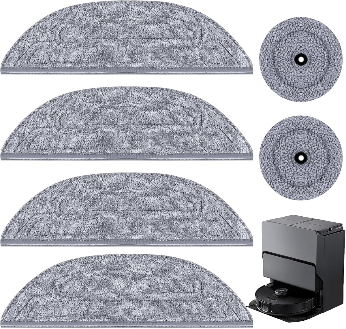 6 Pack Mop Pads for Robot Vacuum Cleaner J7471