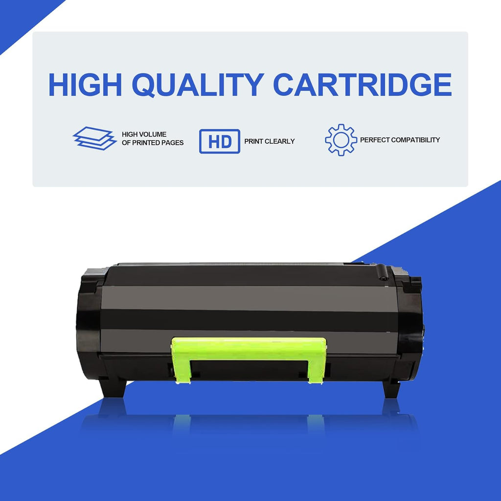 Compatible High Yield Black Toner Cartridge U566