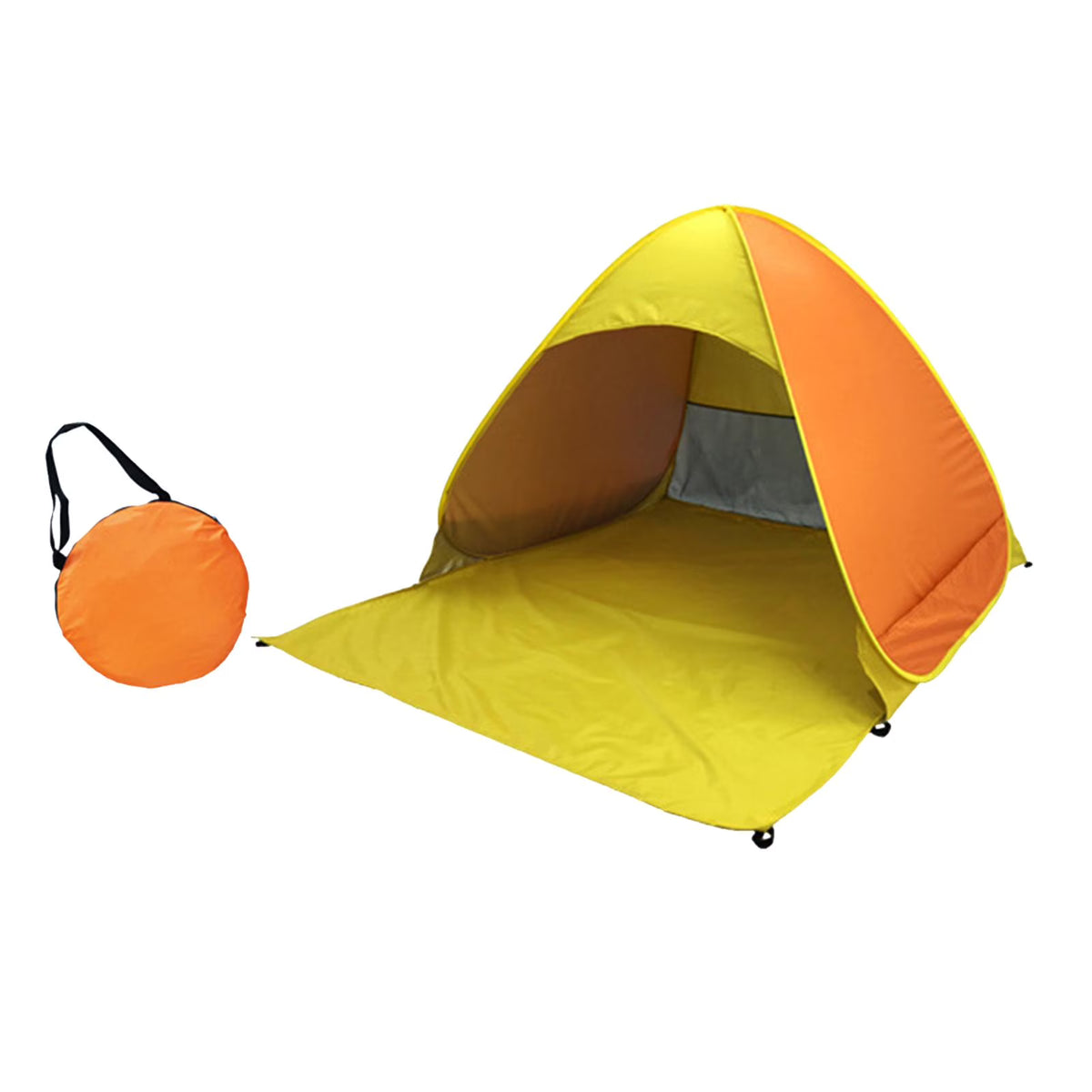 Orange Automatic Beach Tent V472481