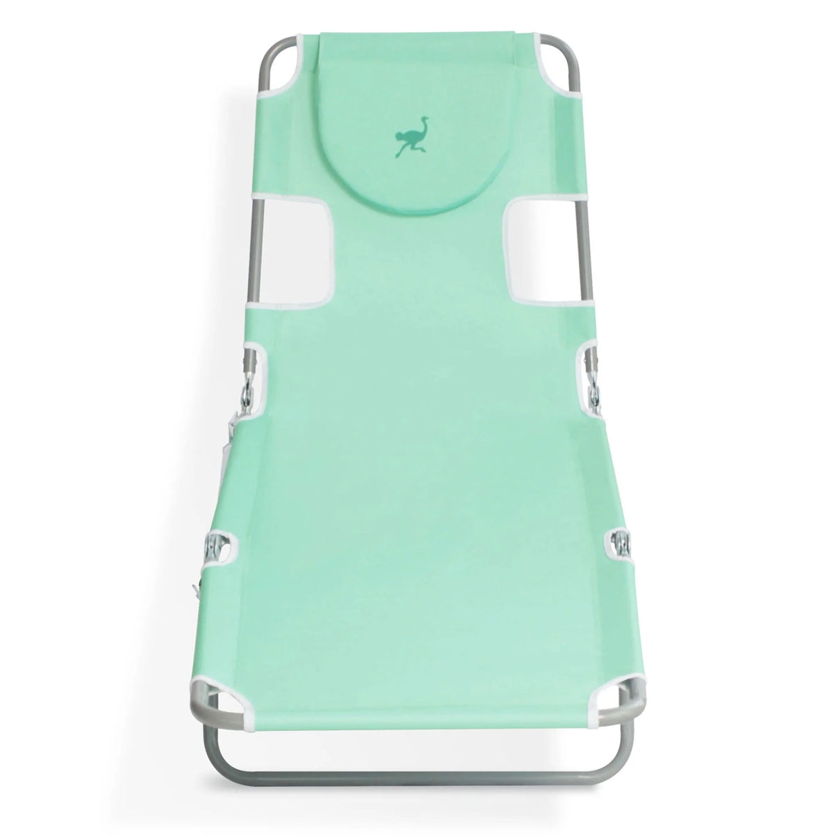 Teal Folding Chaise Lounge Chair 2 Pack F54884