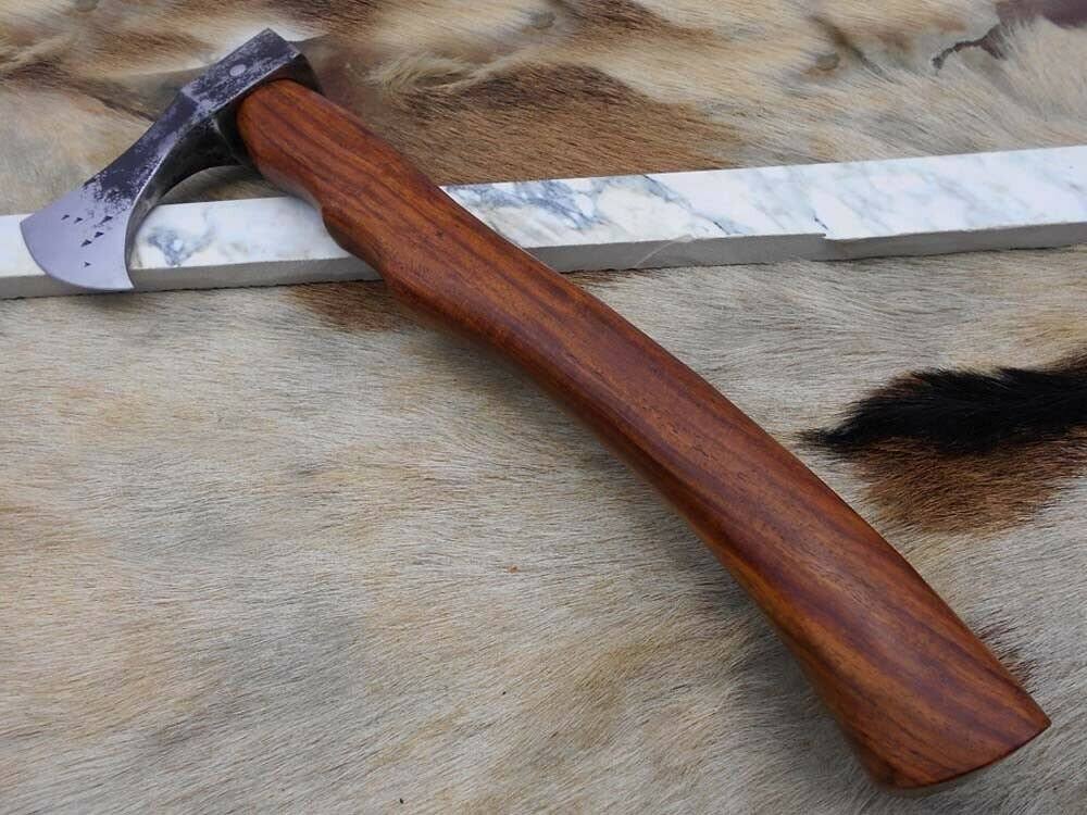 Long Hand Hammered Carbon Steel Axe G873