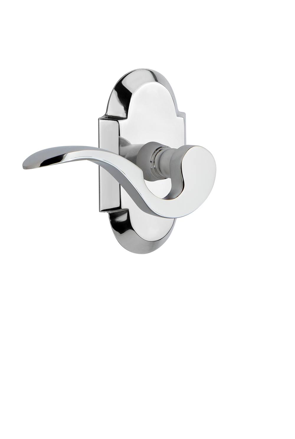 Manor Left Handed Passage Door Lever Bright Chrome A447154