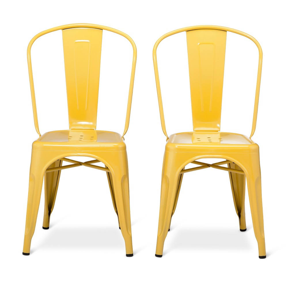 Black High Back Dining Chair Set of 2 E452083