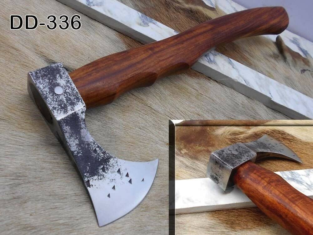 Long Hand Hammered Carbon Steel Axe G873