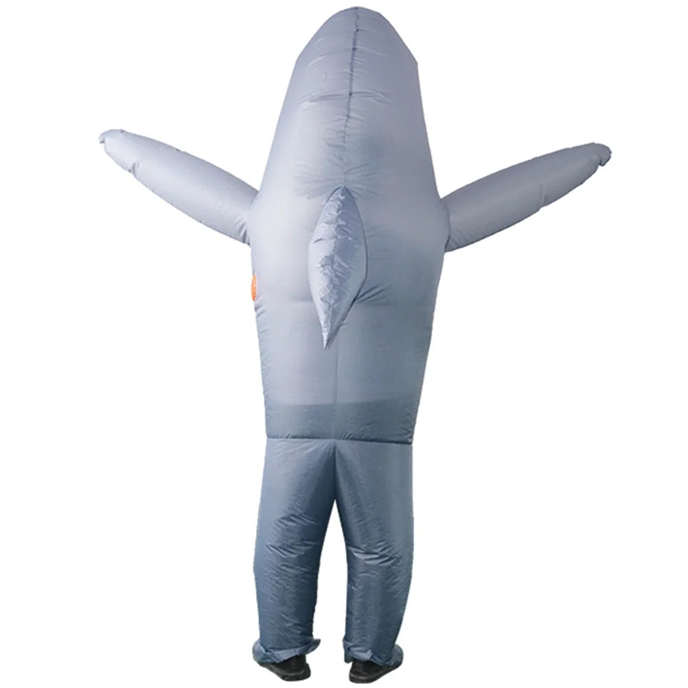 Dolphin Inflatable Costume (Grey) L7583