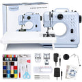 Blue Mini Sewing Machine with 12 Built-in Stitches P3374