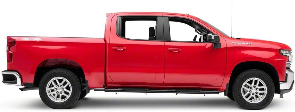 Black 5-Inch Oval Side Step Bars R872