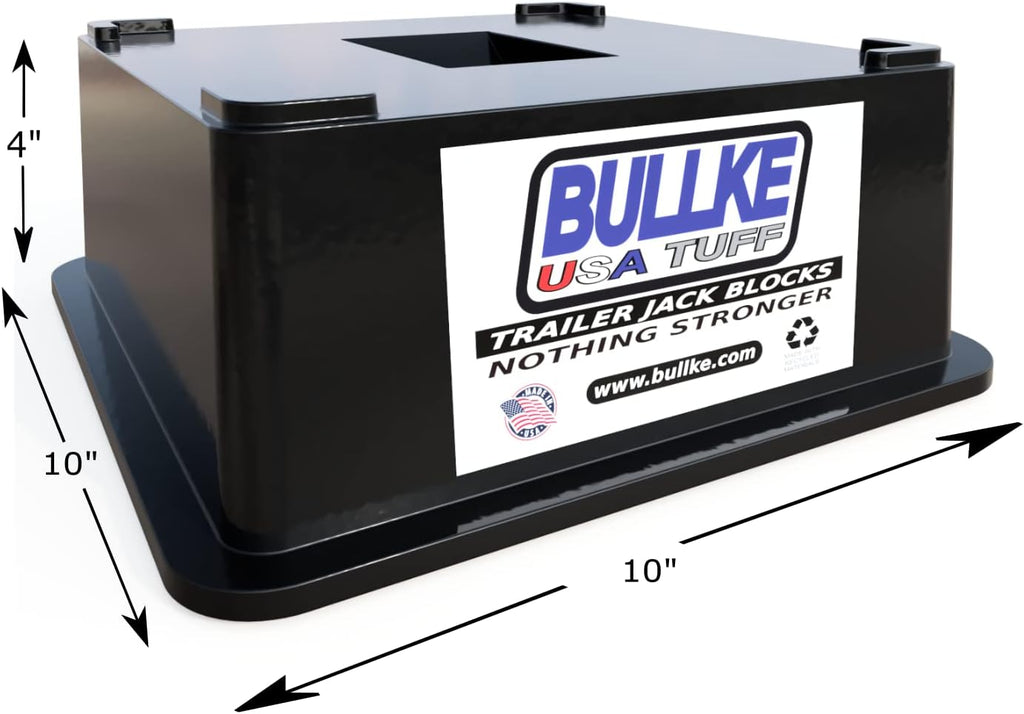 4 Pack Trailer Jack Block Stand 12,000 lbs Capacity Stabilizing Pads F92794