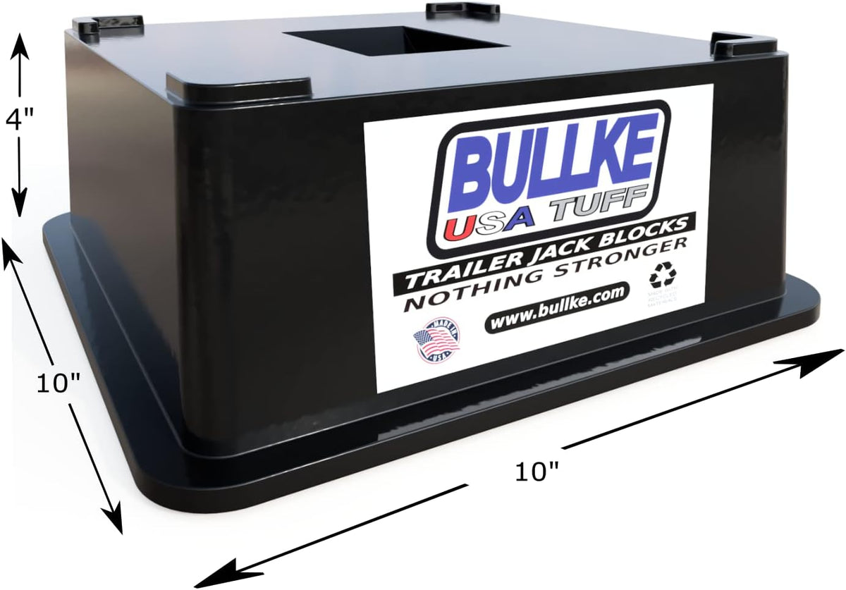 4 Pack Trailer Jack Block Stand 12,000 lbs Capacity Stabilizing Pads F92794