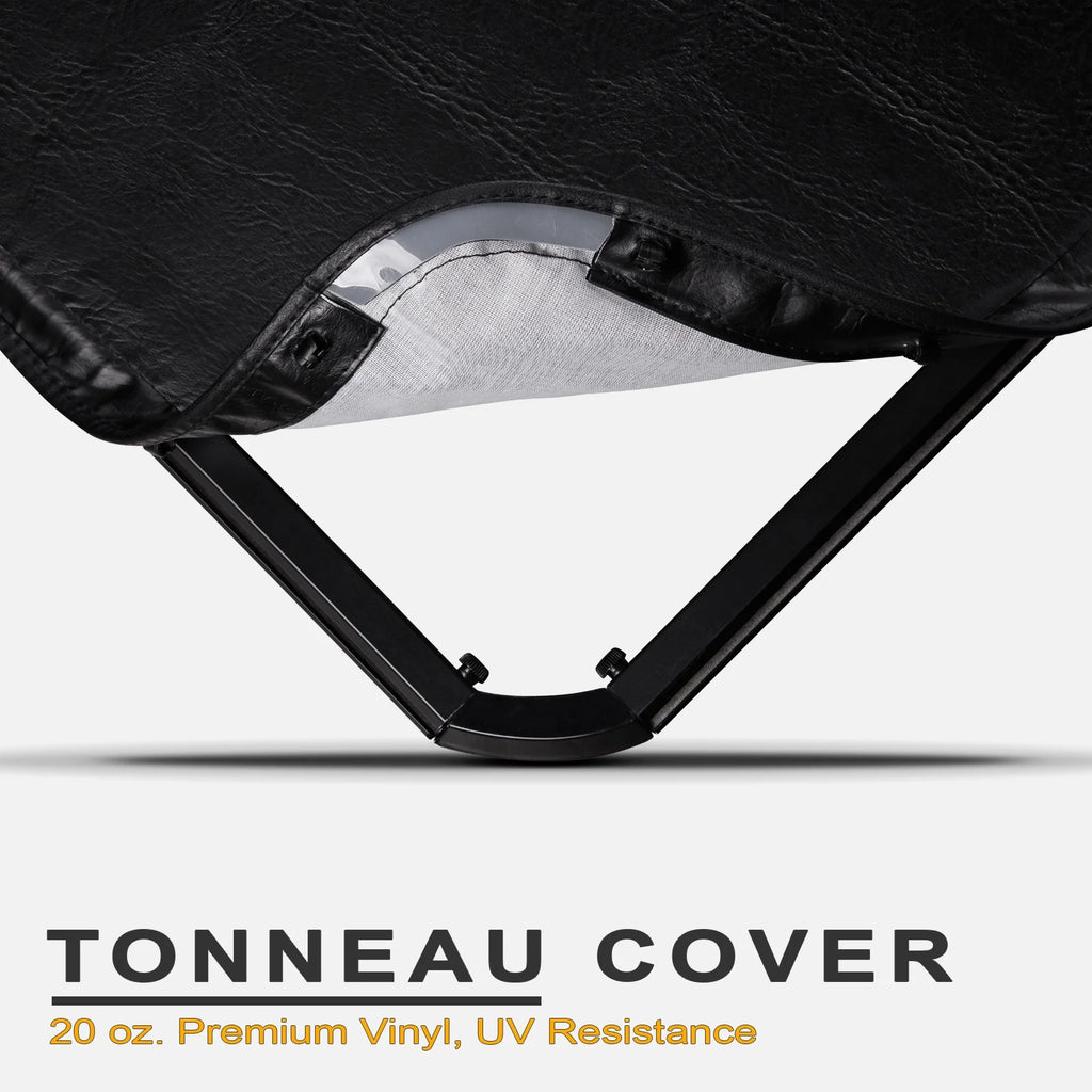 Black Hidden Snap Tonneau Cover for 6.5 Feet Bed C246