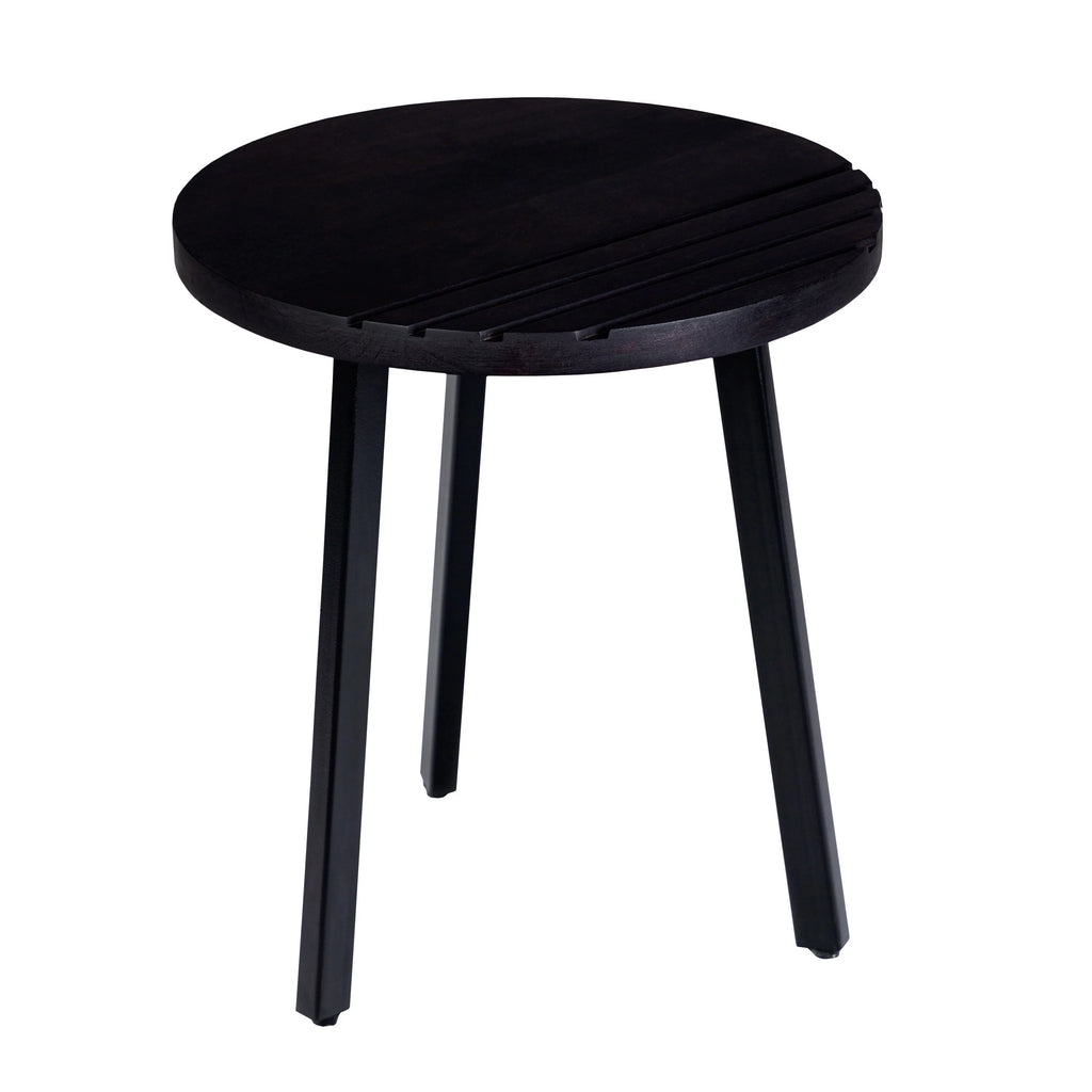 18 Inch Round Mango Wood Side End Table T606