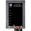 Personalized Team Weekly Chalkboard with Frame Y884
