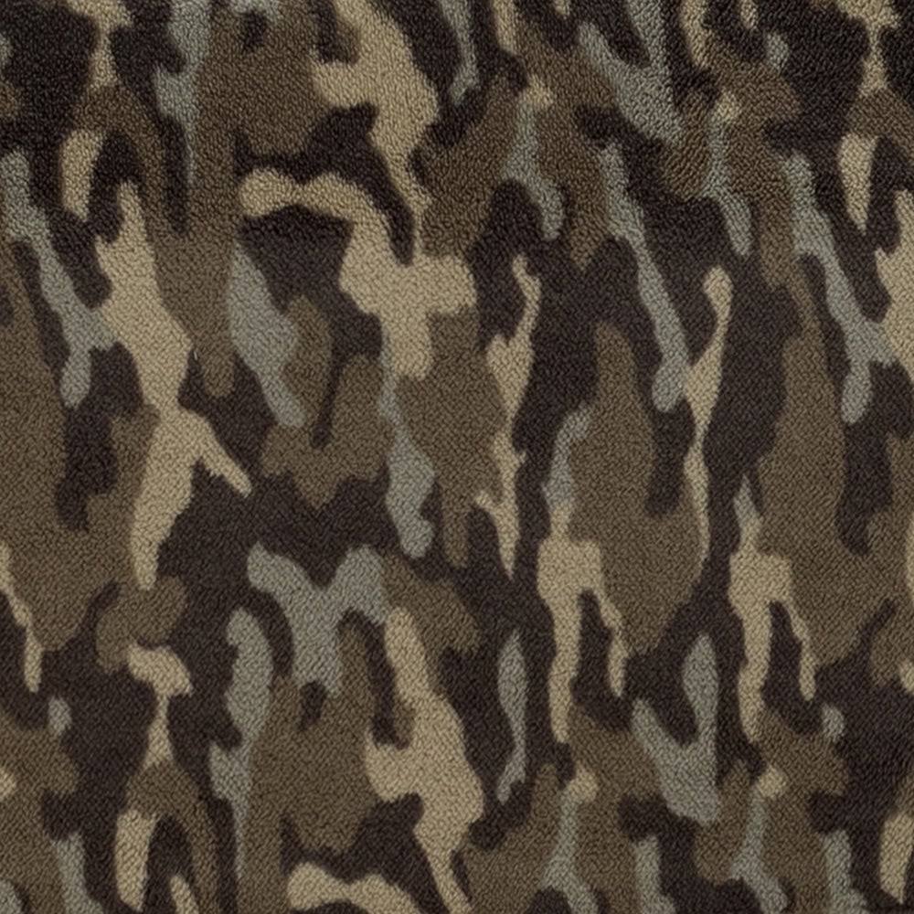 Olive Green Camo Plush Sofa Cover N487