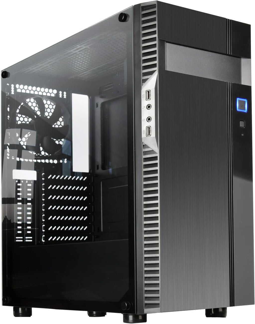 Micro-ATX & ATX Tempered Glass Computer Case G27293