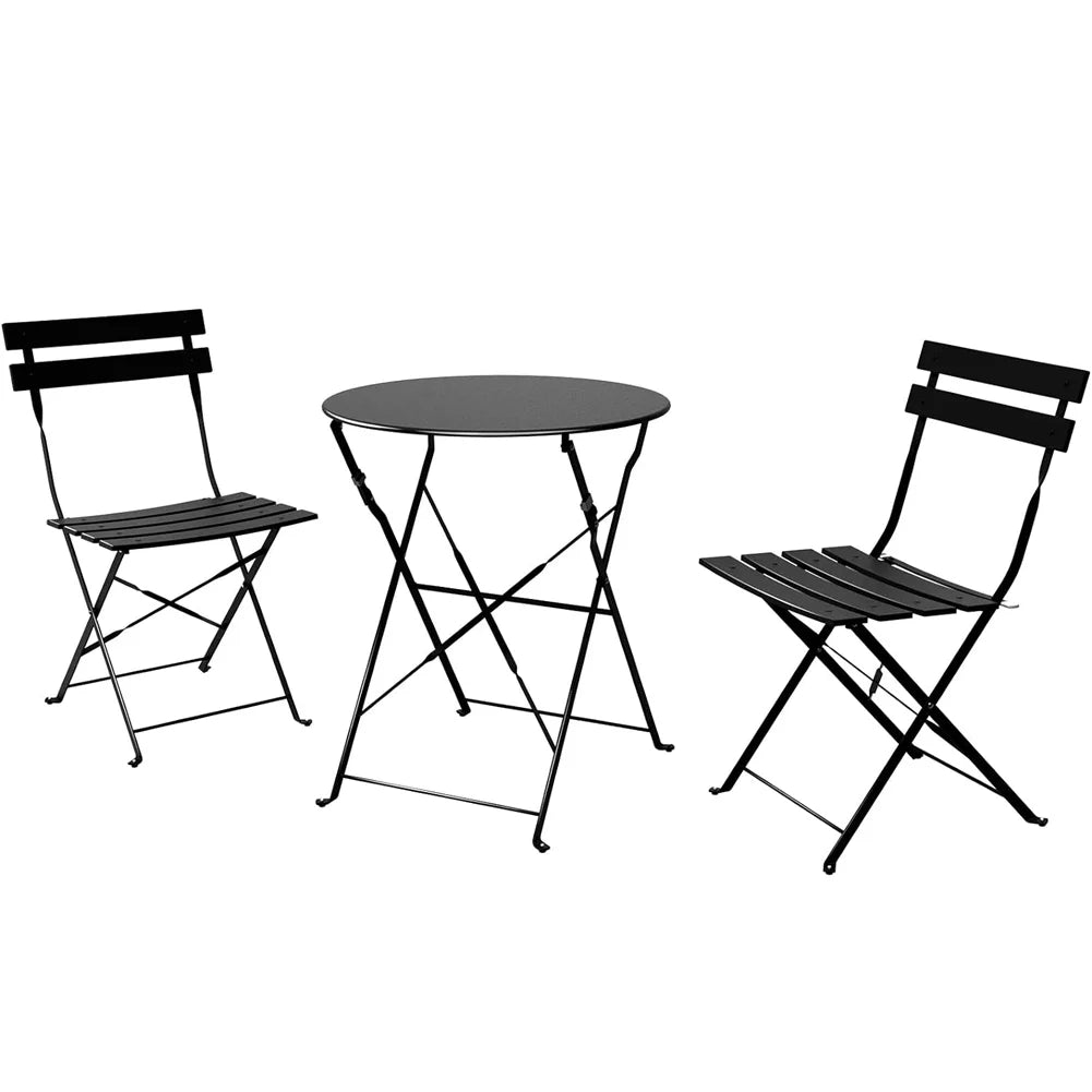 3-Piece Folding Metal Bistro Set B15220