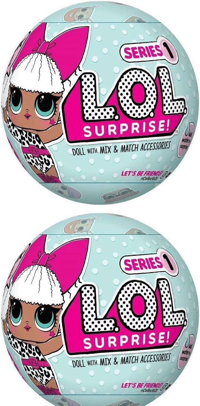 Mystery Packs Lot of 2 Dolls L82926