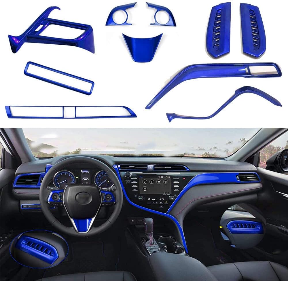 10Pcs ABS Car Interiors Decorative Trim Accessories N877305