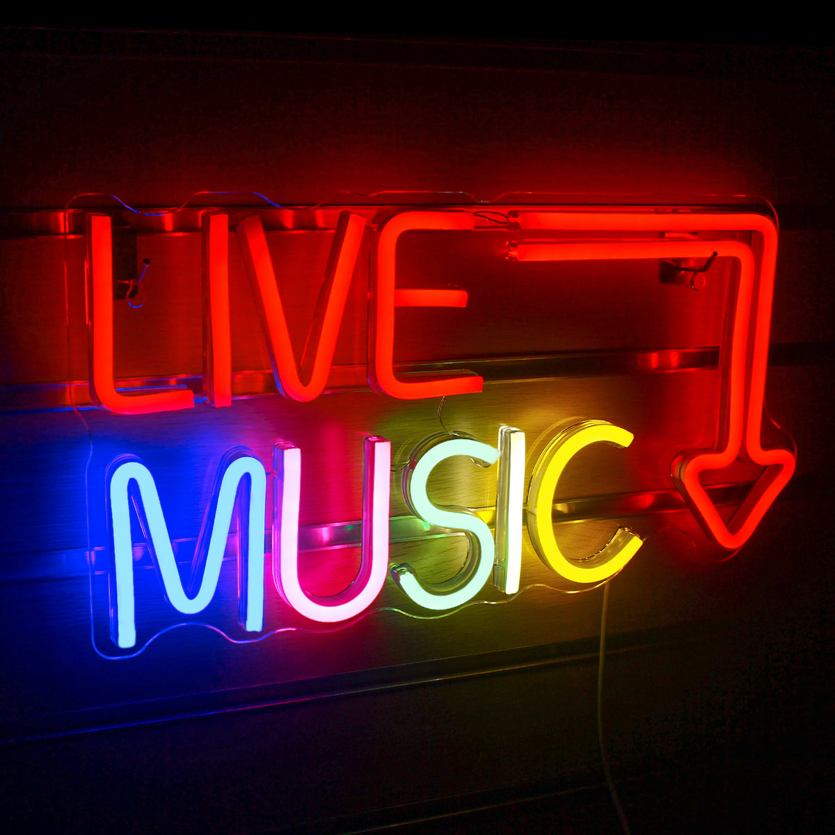 LED Neon Light Signs for Bedroom Music Studio J6378