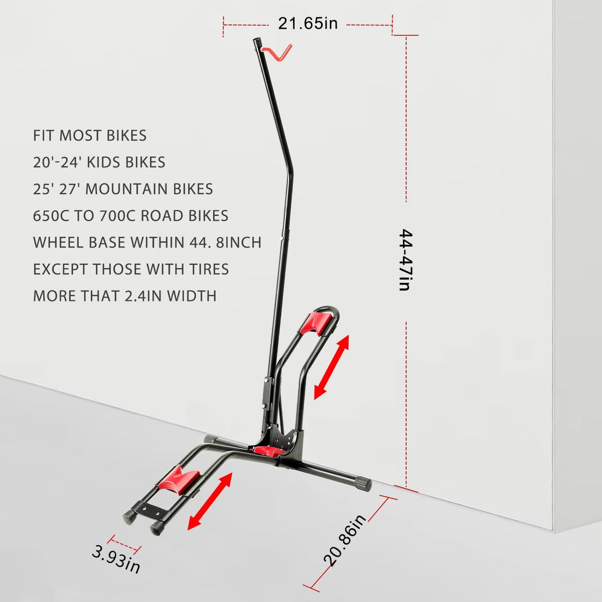 Vertical Bike Rack Stand Pack of 2 H746