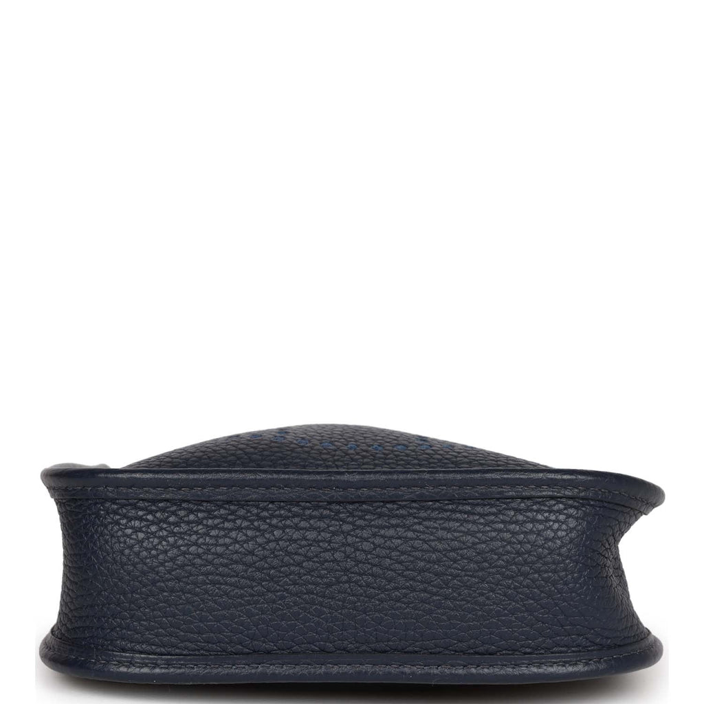 Bleu Nuit Clemence Leather Bag Q5125
