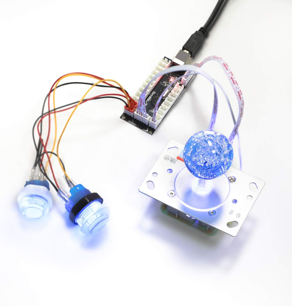 2-Player LED DIY Arcade Kit E26308