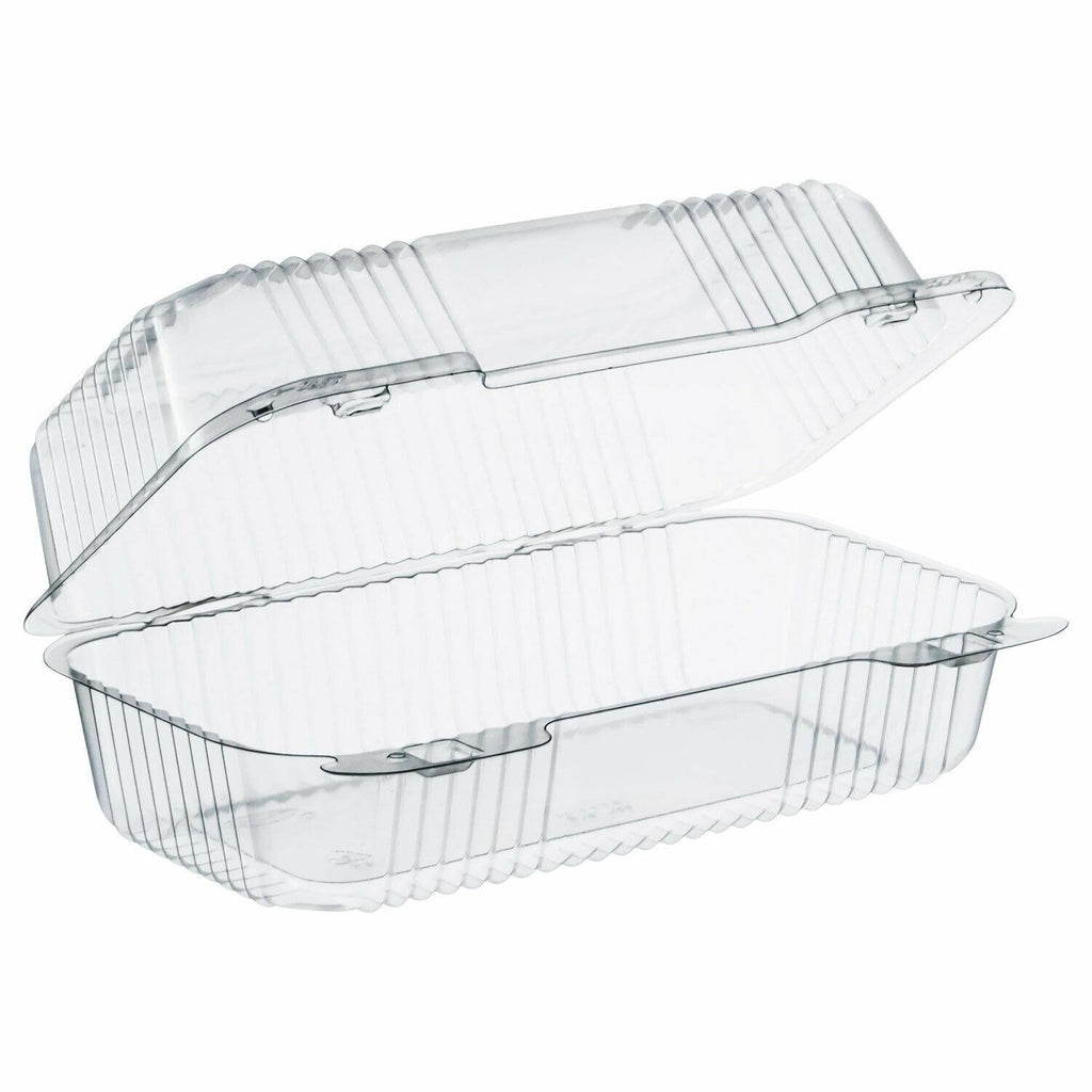 Clear Hinged Lid Containers, 250/Carton N30720