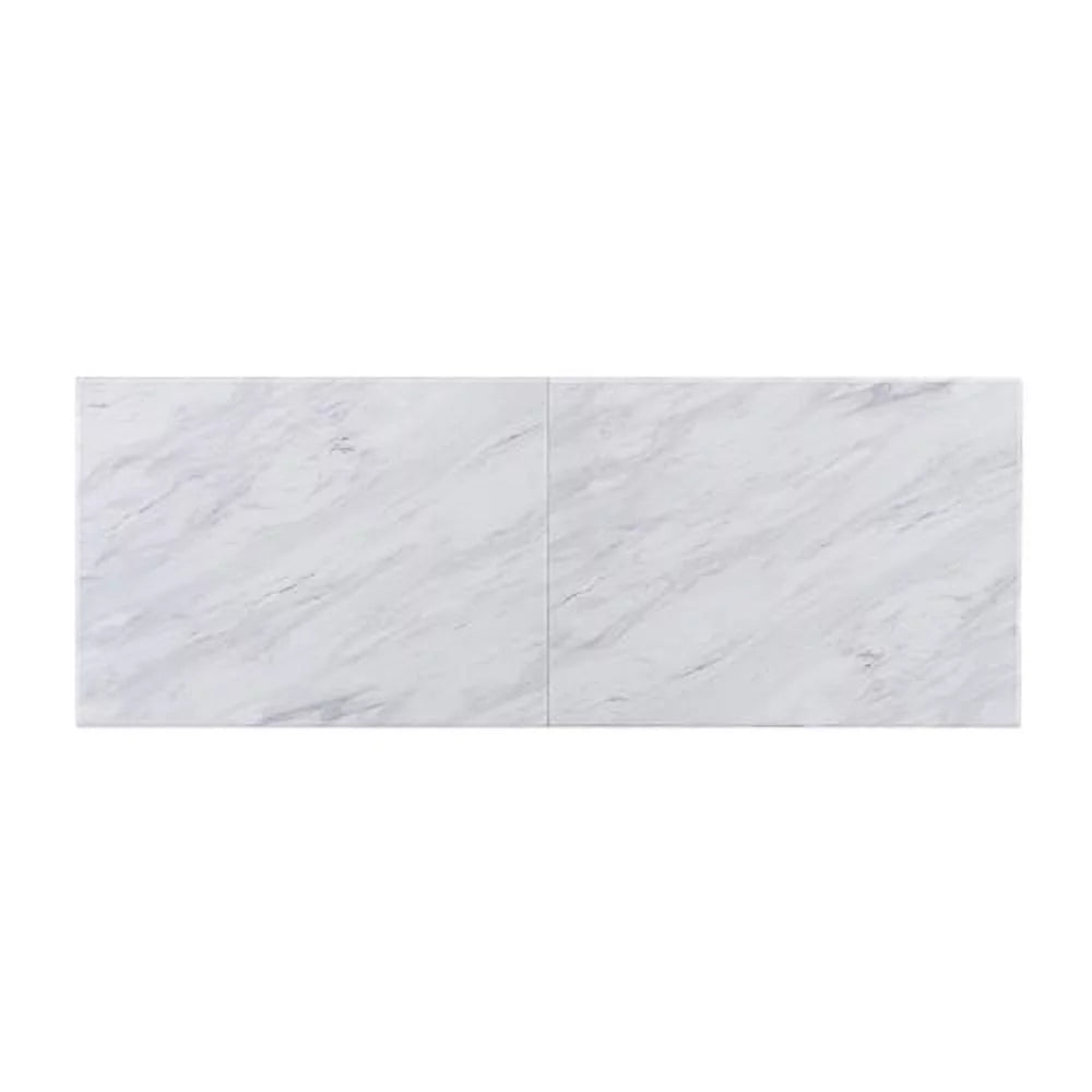 Faux Stone Rolling Kitchen Island L9090