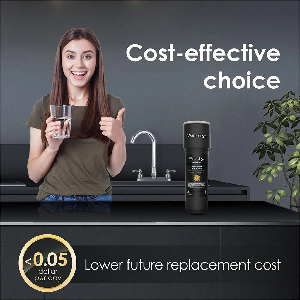 Under Sink Water Filter System, 8000 Gallons Ultra High Capacity V394
