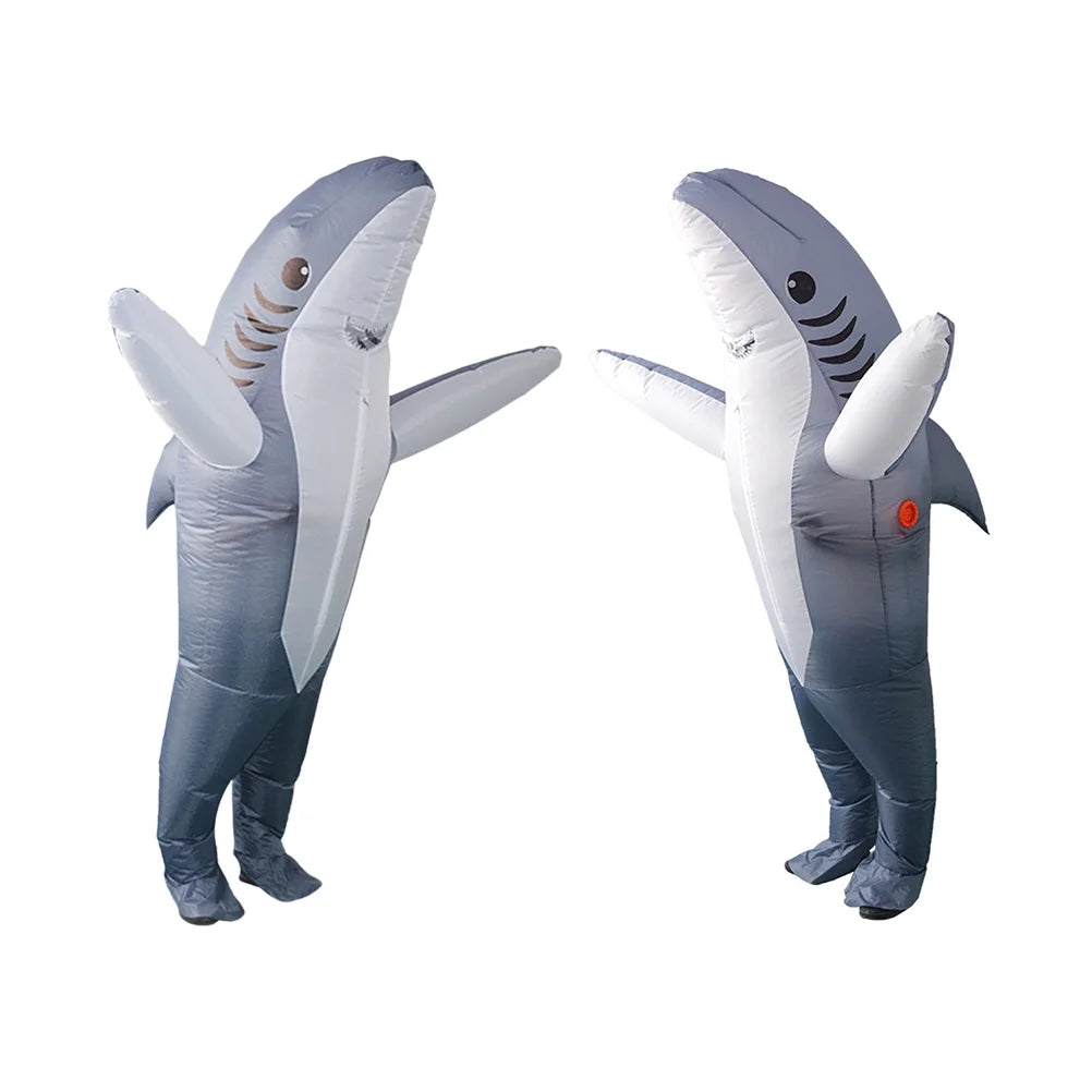 Dolphin Inflatable Costume (Grey) L7583