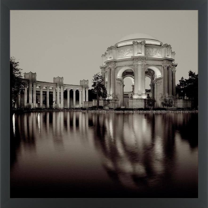 Premium Canvas Art 24 x 24 Classic Black Frame I9322