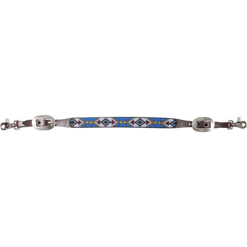 Brown Cheetah Beaded Wither Strap Q674