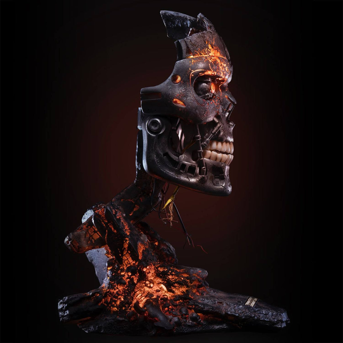 Battle Damaged Art Mask U891