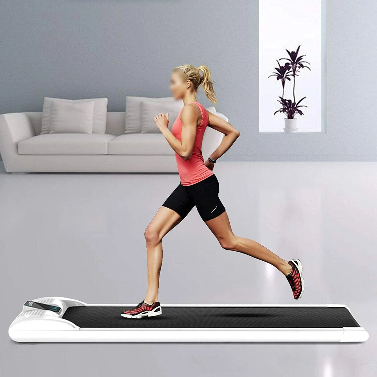 Electric Folding Treadmill with LED Display I998752