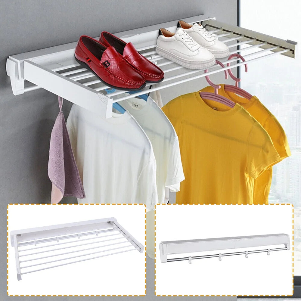 Wall Mounted Retractable Drying Rack M522