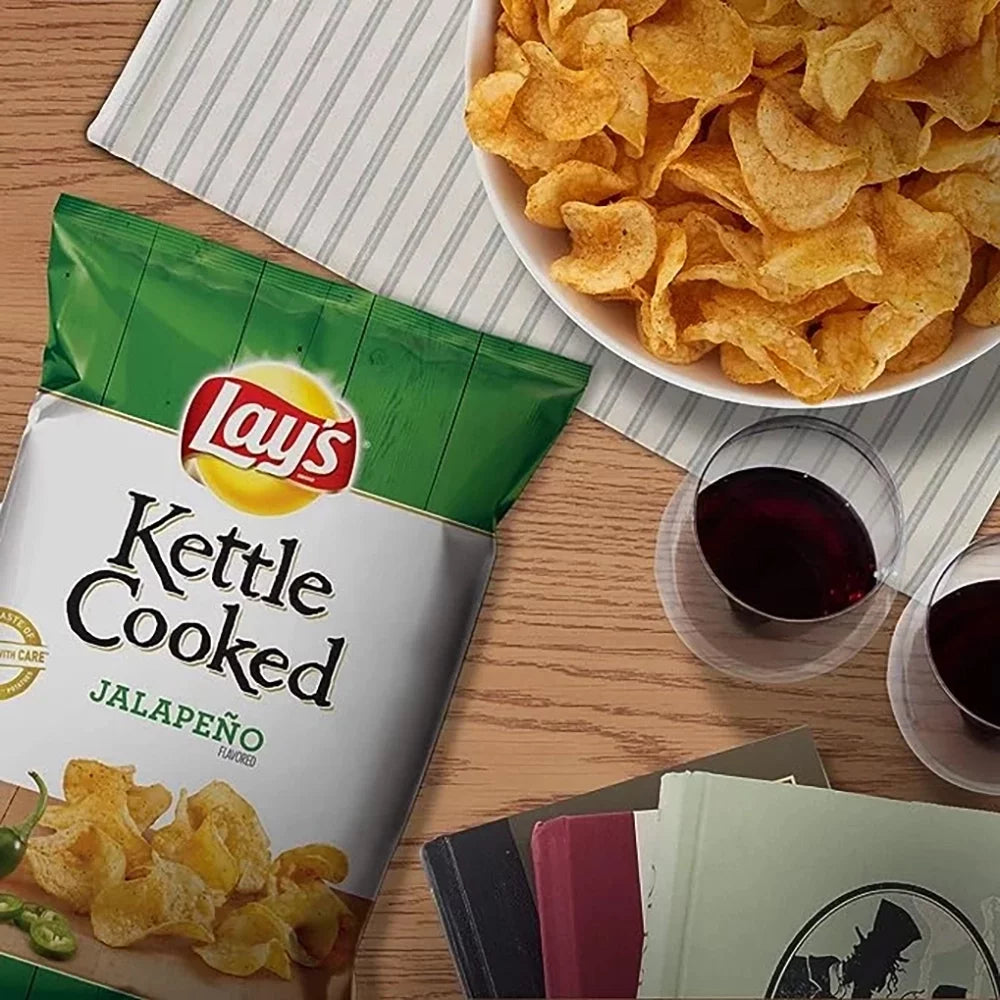 Kettle Cooked Potato Chips Variety Pack, 1 oz Bags, 40 Count D260856