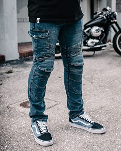 Protective Motorcycle Riding Pants with Removable CE Armor P628