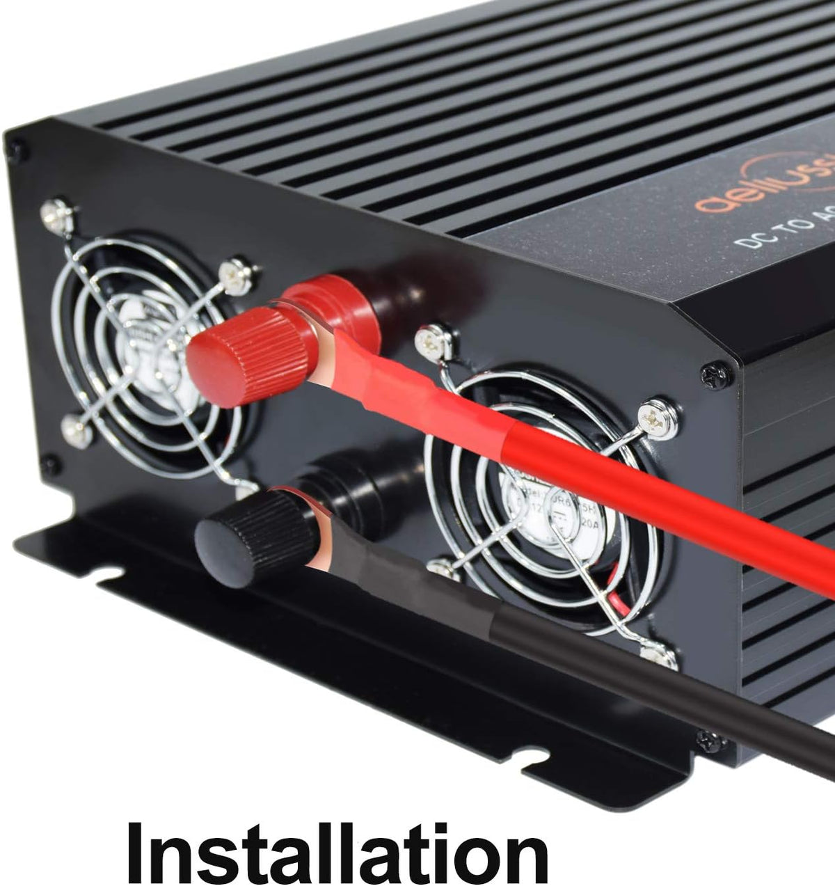 1000 Watt Pure Sine Wave Power Inverter 24V DC to AC 120V with LCD Display Remote Switch G94765