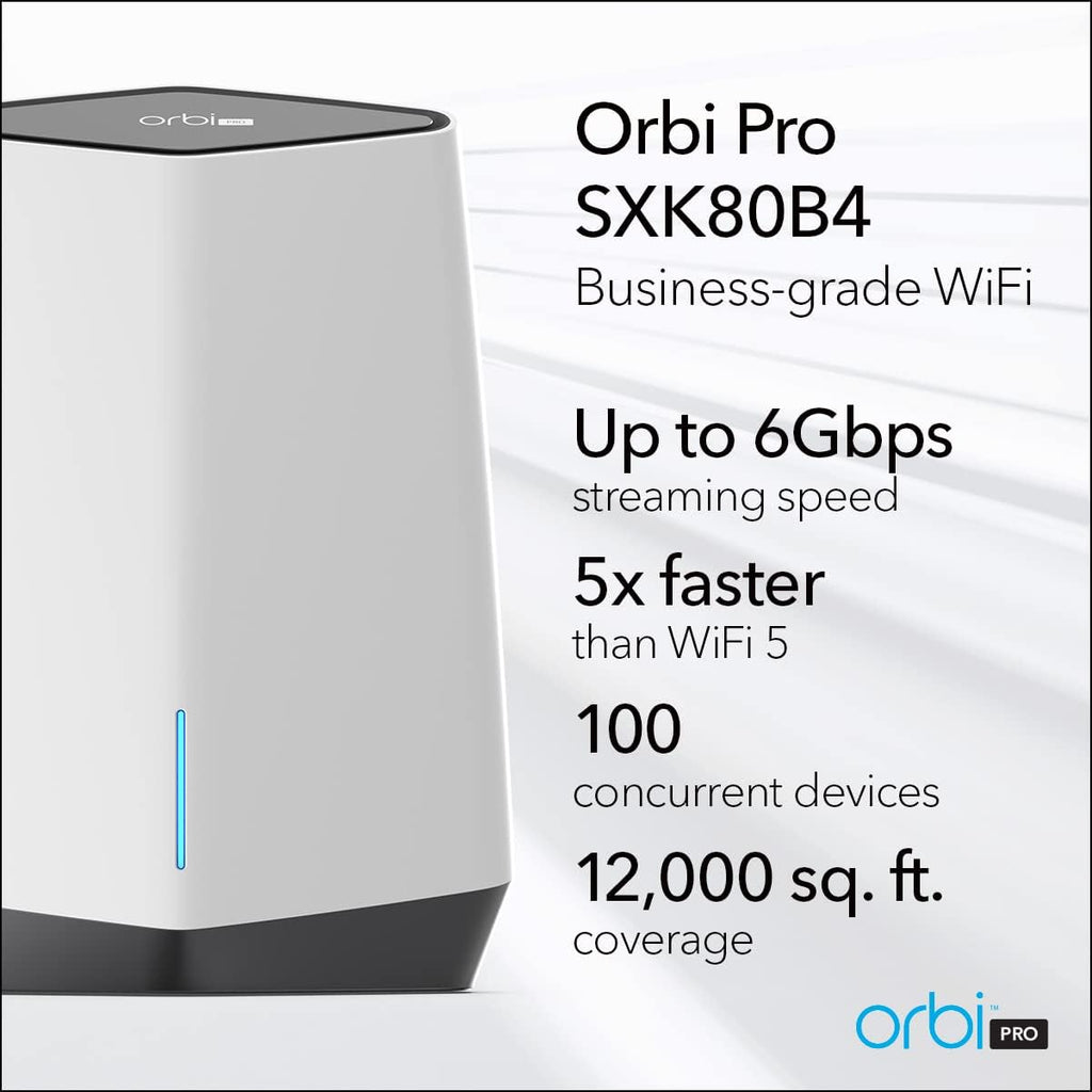 Orbi Pro WiFi 6 Tri-Band Mesh Add-on Satellite E16206
