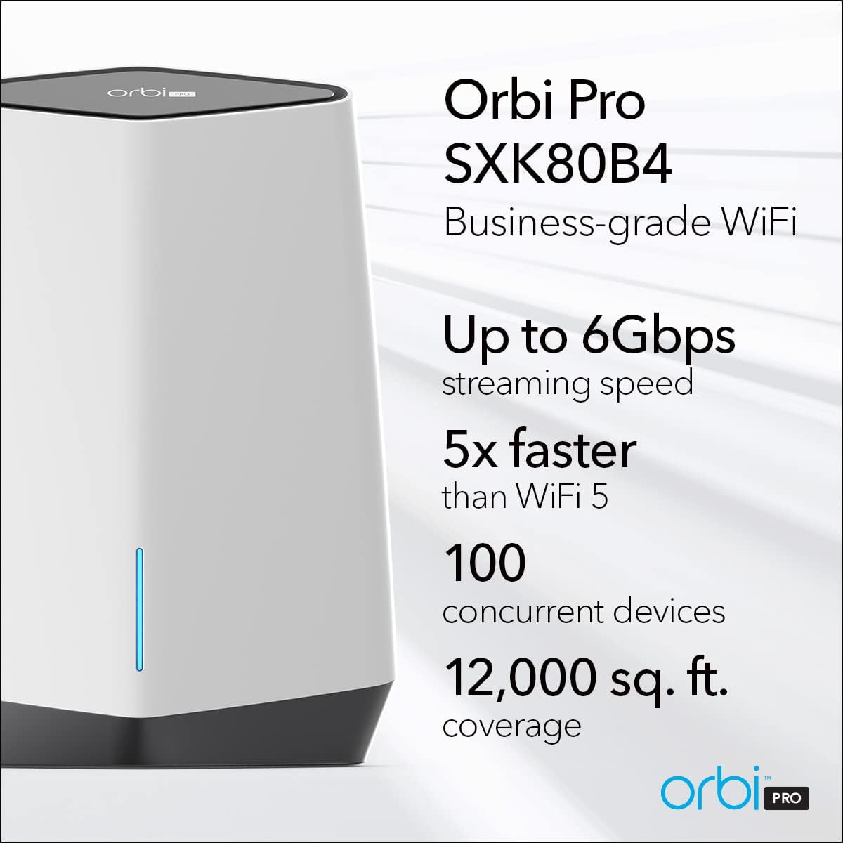 Orbi Pro WiFi 6 Tri-Band Mesh Add-on Satellite E16206