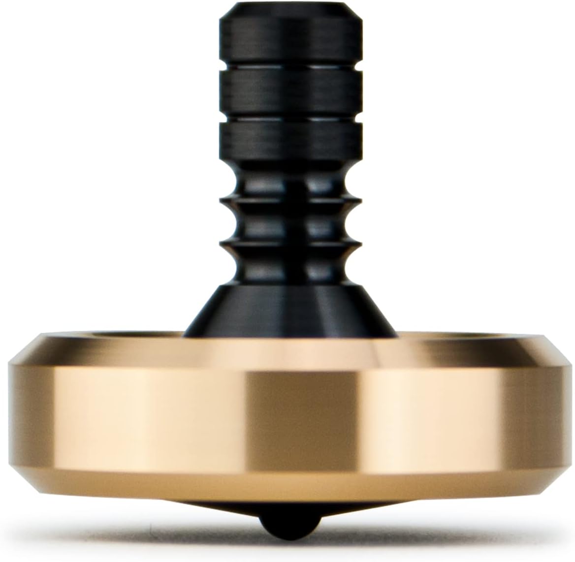 Brass Spinning Top with Titanium Stem, Pack of 2 M8335
