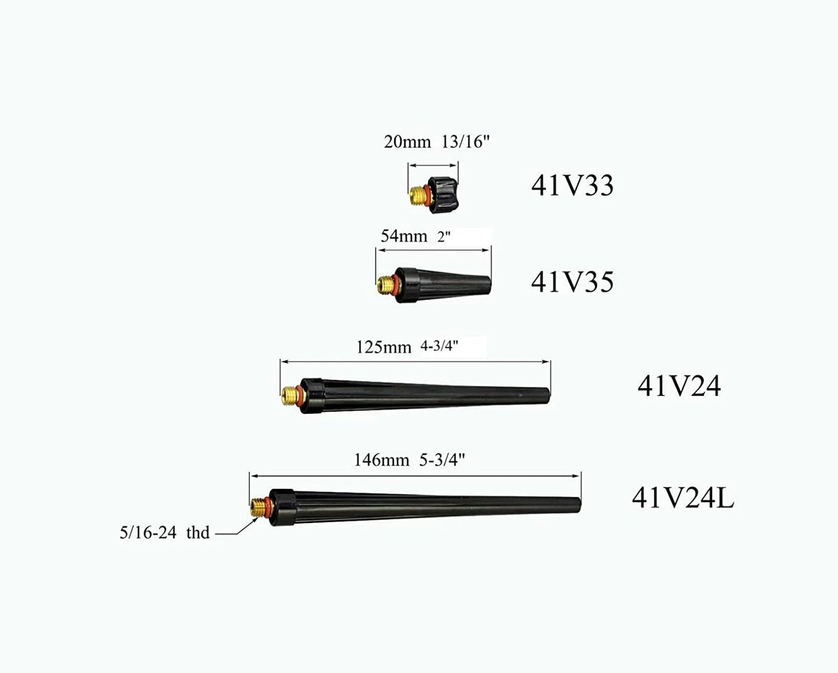 46pcs TIG Welding Torch Kit E613