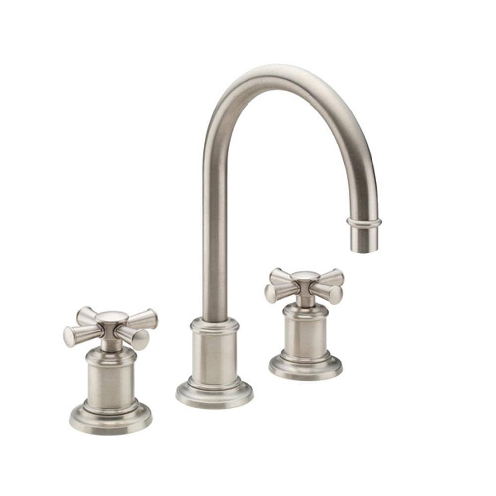 White 8x22 Widespread Lavatory Faucet A8551