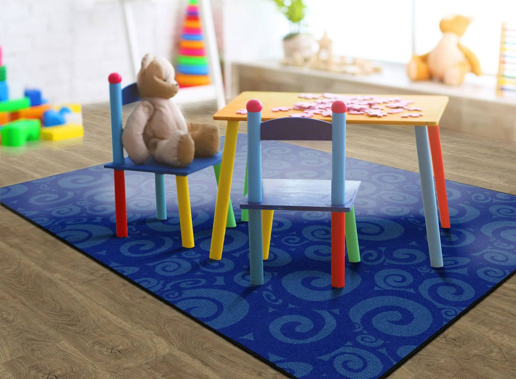 Blue Tone on Tone Carpet 10'6 x 13'2 S12298
